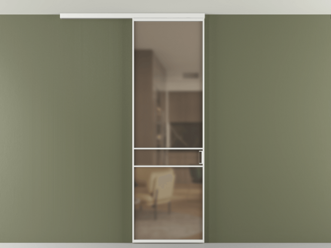 Перегородка Формато вдоль стены на потолок 1 створка АЛПР 040.02 Алюминий белоснежный Сатинированное бронзовое стекло, триплекс. Цена 96858 ₽ 1. Полотно 2 шт. (800/2100 мм)
2. Комплект установки раздвижной системы
3. Базовый комплект фурнитуры
4.Ручка Рондо. Фабрика дверей Волховец 8 (800) 551 43 19 Перегородка Формато вдоль стены на потолок 1 створка АЛПР 040.02 Алюминий белоснежный Сатинированное бронзовое стекло, триплекс Цена 96858 ₽ | Volhovec