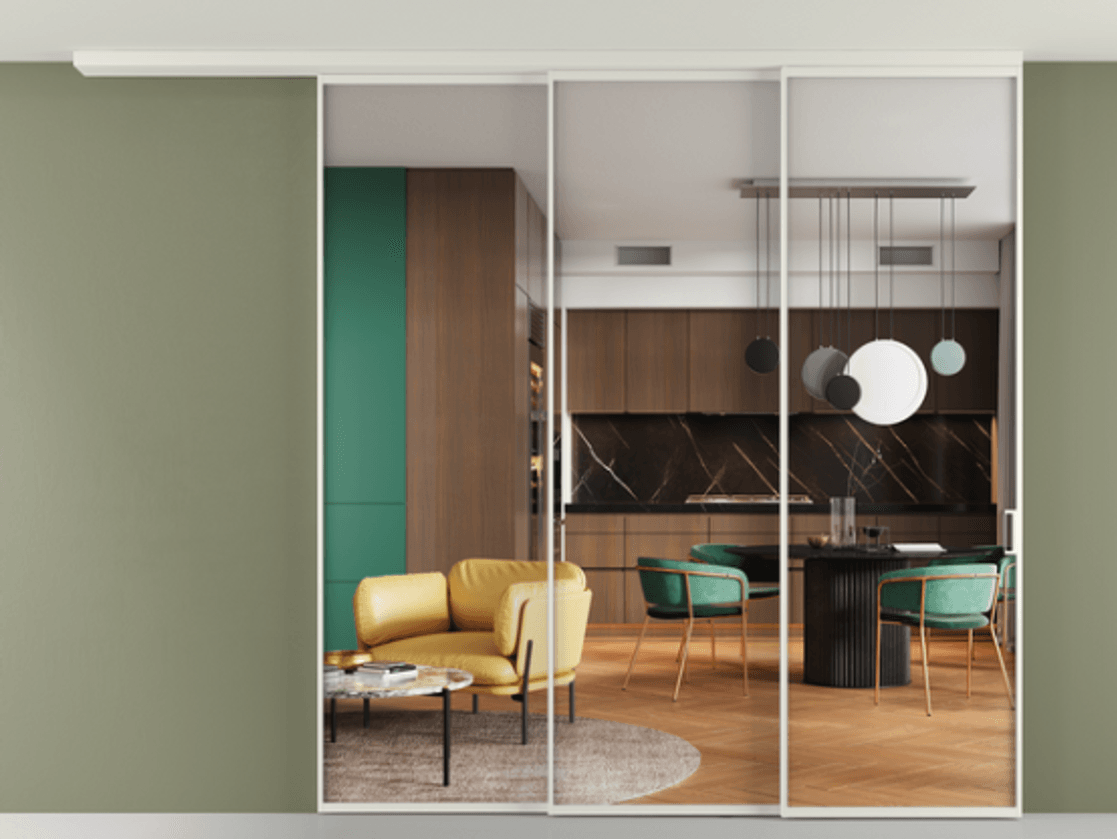 Перегородка Formato вдоль стены на потолок телескопик синхро 3 АЛПР 040.01 Алюминий Белый Прозрачное стекло "Crystal Vision", калёное. Скрытый короб БЕЛ Цена 431390 ₽ 1. Полотно 2 шт. (800/2100 мм)
2. Комплект установки раздвижной системы
3. Базовый комплект фурнитуры
4.Ручка RONDO
. Фабрика дверей Волховец 8 (800) 551 43 19 Перегородка Formato вдоль стены на потолок телескопик синхро 3 АЛПР 040.01 Алюминий Белый Прозрачное стекло "Crystal Vision", калёное Цена 431390 ₽ | Volhovec