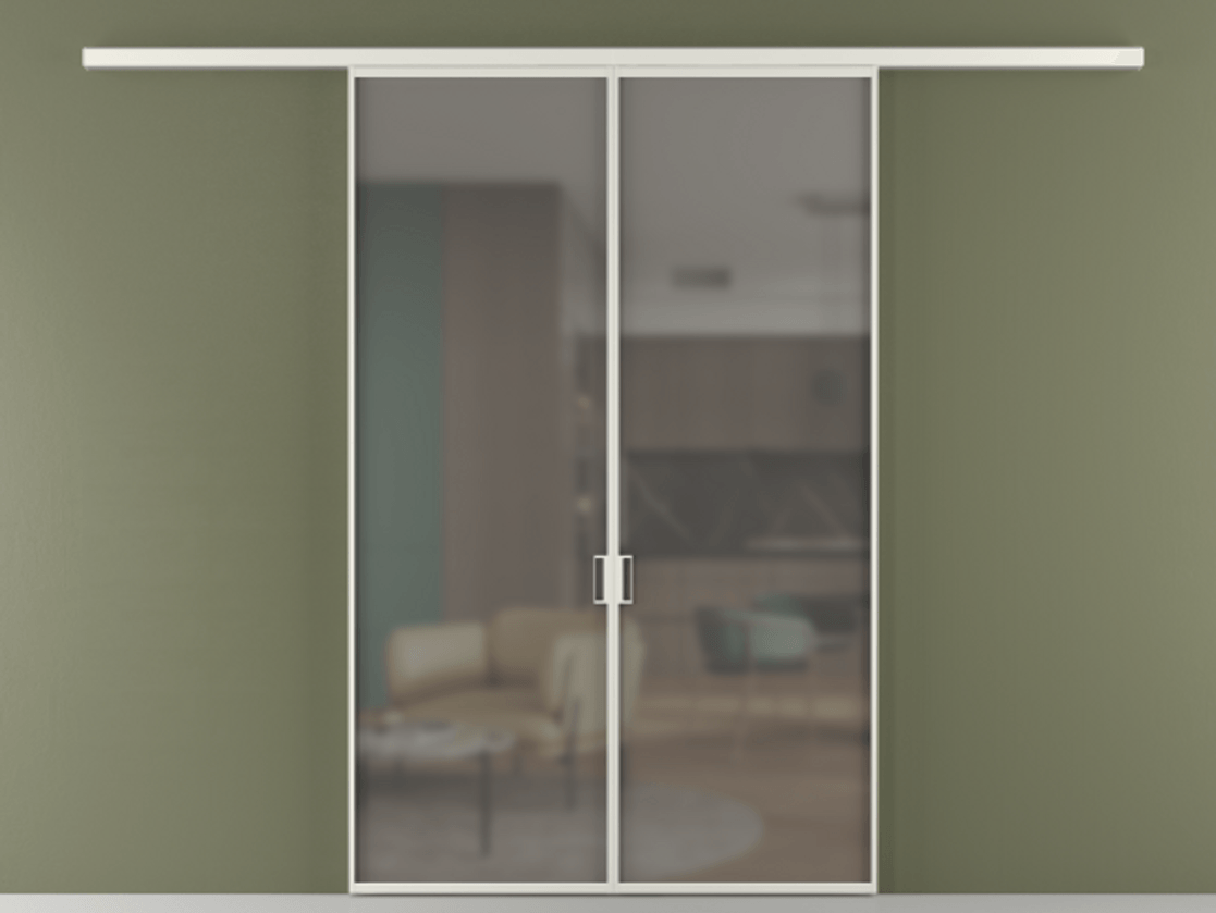 Перегородка Formato вдоль стены 2 створки АЛПР 040.01 Алюминий серый Сатинированное серое стекло, триплекс. Цена 222200 ₽ 1. Полотно 2 шт. (800/2100 мм)
2. Комплект установки раздвижной системы
3. Базовый комплект фурнитуры
4.Ручка RONDO
. Фабрика дверей Волховец 8 (800) 551 43 19 Перегородка Formato вдоль стены 2 створки АЛПР 040.01 Алюминий серый Сатинированное серое стекло, триплекс Цена 222200 ₽ | Volhovec