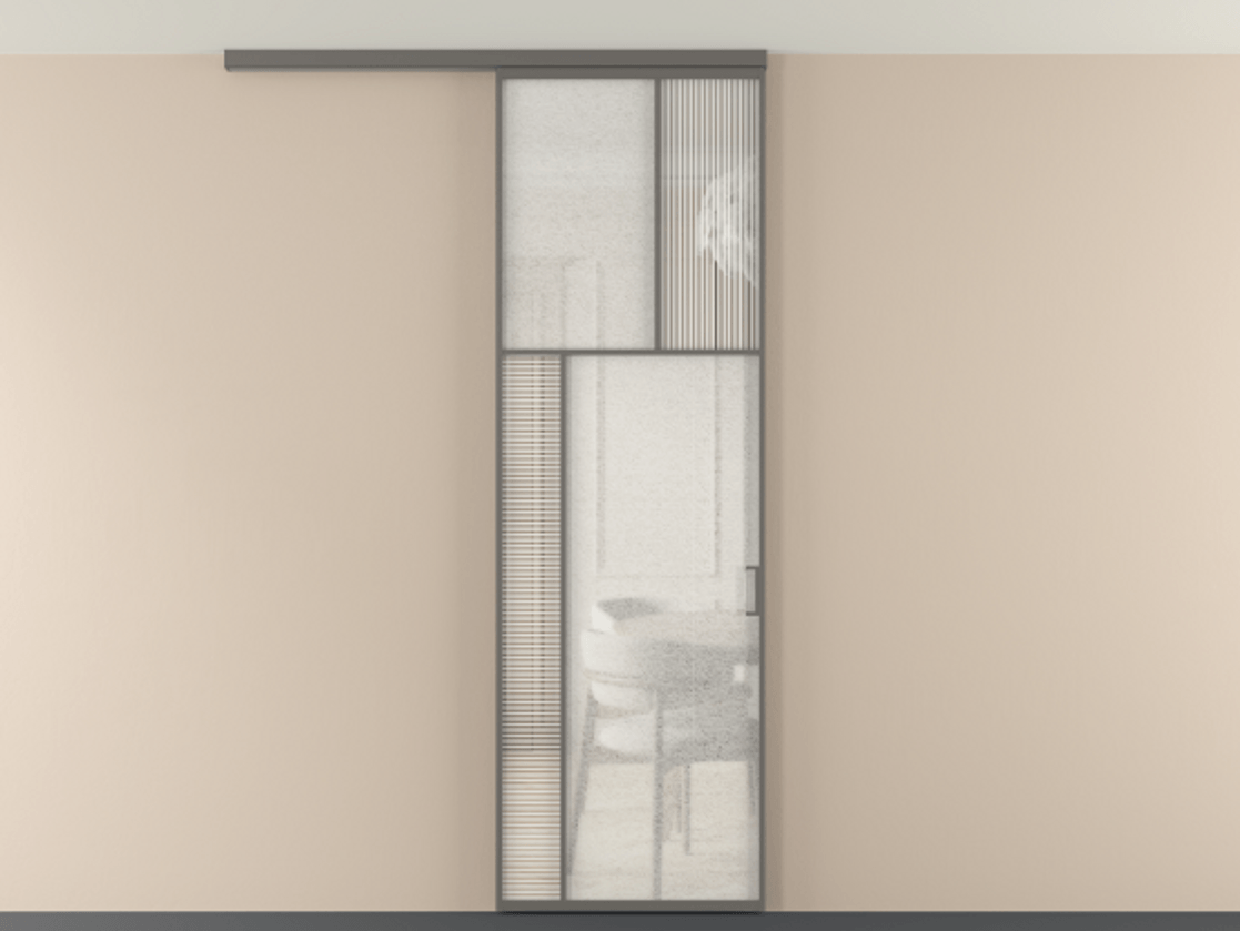 Перегородка Мозаик вдоль стены на потолок 1 створка АЛПР 041.22 Алюминий классический серый Рифлёное стекло "Дюна", триплекс, 6 мм + Фактурное стекло "Лёд", триплекс. Цена 143040 ₽ . Фабрика дверей Волховец 8 (800) 551 43 19 Перегородка Мозаик вдоль стены на потолок 1 створка АЛПР 041.22 Алюминий классический серый Рифлёное стекло "Дюна", триплекс, 6 мм + Фактурное стекло "Лёд", триплекс Цена 143040 ₽ | Volhovec