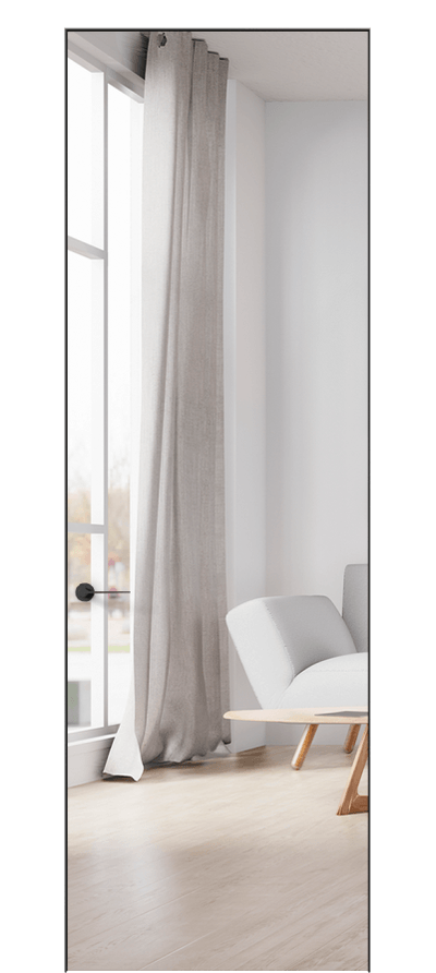 Дверь межкомнатная Планум Про 0013 АКП Зеркало с одной стороны Скрытый короб Черный Цена 52070 ₽ Cкрытый короб уже входит в комплект. Фабрика дверей Волховец 8 (800) 551 43 19 Межкомнатная дверь Планум Про 0013 АКП Зеркало с одной стороны Цена 52070 ₽ | Volhovec