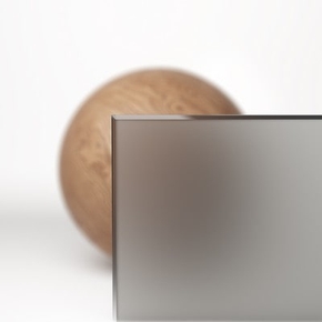 Сатинированное серое стекло, триплекс, 7 мм