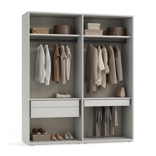 Мебель Гардеробные Модуле. Цвет ПЭТ белоснежный. Материал ПЭТ. Коллекция Идея 1. Фото. Мебель Гардеробные Модуле. Цвет ПЭТ белоснежный. Материал ПЭТ. Коллекция Идея 1. Картинка.