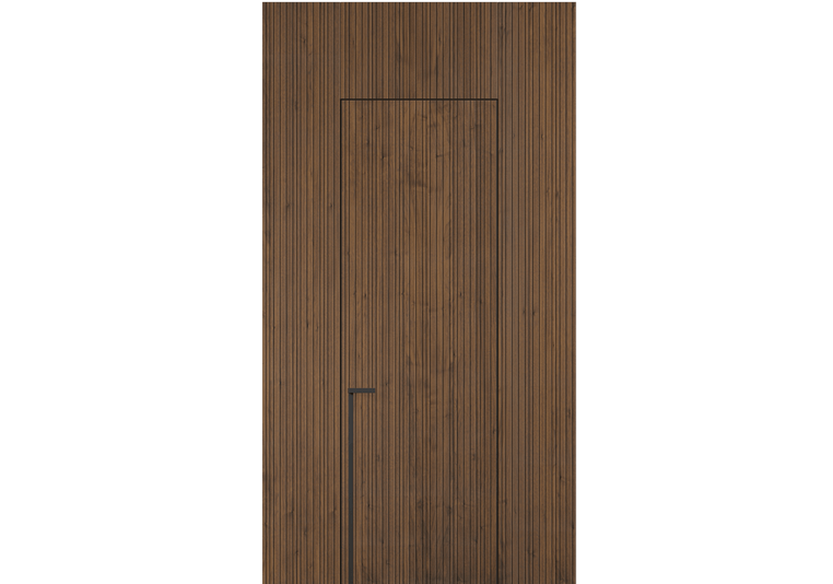 Панели для стен Стеновая панель Фрезерованные Орех медный матовый. Цвет Орех медный матовый. Материал Шпон Naturwood. Коллекция Фрезерованные. Фото. Панели для отделки стен Стеновая панель Фрезерованные Орех медный матовый. Цвет Орех медный матовый. Материал Шпон Naturwood. Коллекция Фрезерованные. Картинка.