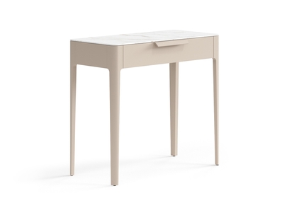 Мебель Консоль Piega 1 ящик. Цвет Матовый бисквитный. Материал Гладкая эмаль. Коллекция Консоль Piega 1 ящик. Фото. Мебель Консоль Piega 1 ящик. Цвет Матовый бисквитный. Материал Гладкая эмаль. Коллекция Консоль Piega 1 ящик. Картинка.
