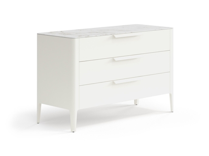 Мебель Комод Piega 3 ящика. Цвет Матовый молочно-белый. Материал Гладкая эмаль. Коллекция Комод Piega 3 ящика. Фото. Мебель Комод Piega 3 ящика. Цвет Матовый молочно-белый. Материал Гладкая эмаль. Коллекция Комод Piega 3 ящика. Картинка.