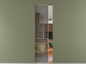 Алюминевая перегородка АЛПР 040.02 МНСР Серый триплекс. Цвет Алюминий нейтральный серый. Материал Алюминий в эмали. Коллекция Перегородка Formato скрытый пенал одностворчатая. Фото. Алюминевая перегородка АЛПР 040.02 МНСР Серый триплекс. Цвет Алюминий нейтральный серый. Материал Алюминий в эмали. Коллекция Перегородка Formato скрытый пенал одностворчатая. Картинка.