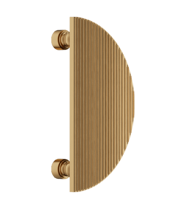 Ручки для межкомнатных дверей Ручка дверная Элеонора Курво. Цвет Матовое золото PVD. Коллекция Элеонора Курво. Фото. Ручки для дверей Ручка дверная Элеонора Курво. Цвет Матовое золото PVD. Коллекция Элеонора Курво. Картинка.