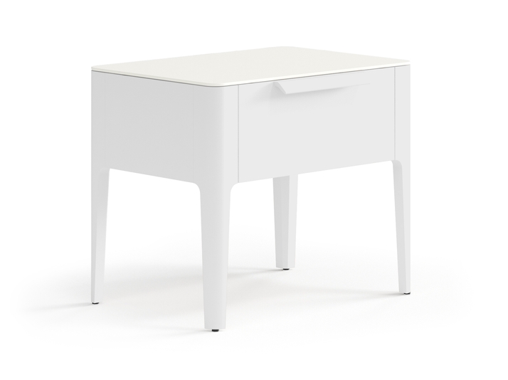 Мебель Тумба прикроватная Пьега 1 ящик. Цвет Матовый светло-серый. Материал Гладкая эмаль. Коллекция Тумба прикроватная Пьега 1 ящик. Фото. Мебель Тумба прикроватная Пьега 1 ящик. Цвет Матовый светло-серый. Материал Гладкая эмаль. Коллекция Тумба прикроватная Пьега 1 ящик. Картинка.