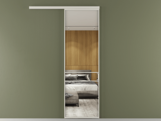 Алюминевая перегородка vd1_02_ Алюминий тёплый серый Двустороннее зеркало. Цвет Алюминий тёплый серый. Материал Алюминий в эмали. Коллекция Перегородка Формато вдоль стены 1 створка. Фото. Алюминевая перегородка vd1_02_ Алюминий тёплый серый Двустороннее зеркало. Цвет Алюминий тёплый серый. Материал Алюминий в эмали. Коллекция Перегородка Формато вдоль стены 1 створка. Картинка.