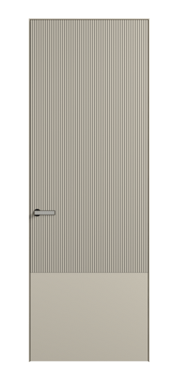 Межкомнатная дверь АКУ 8203 МБСР. Цвет Матовый бежево-серый. Материал Гладкая эмаль. Коллекция Velvet. Фото. Дверь межкомнатная АКУ 8203 МБСР. Цвет Матовый бежево-серый. Материал Гладкая эмаль. Коллекция Velvet. Картинка.