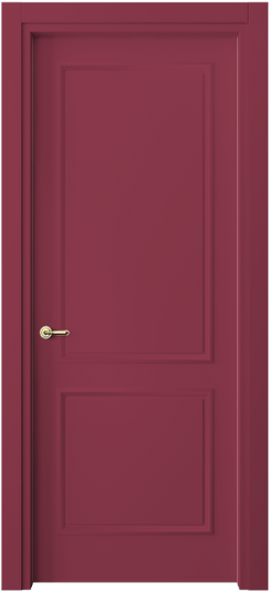 Дверь межкомнатная 8121 Красно-фиолетовый RAL 4002. Цвет RAL. Материал Гладкая эмаль. Коллекция Paris. Картинка.