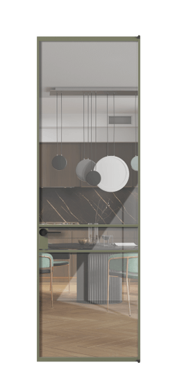 Межкомнатная дверь АЛПЛ040.02 АОТ Алюминий оливковый тёмный Stopsol Clear прозрачное. Цвет Алюминий оливковый тёмный. Материал Алюминий в эмали. Коллекция Формато. Фото. Дверь межкомнатная АЛПЛ040.02 АОТ Алюминий оливковый тёмный Stopsol Clear прозрачное. Цвет Алюминий оливковый тёмный. Материал Алюминий в эмали. Коллекция Формато. Картинка.