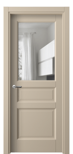 Межкомнатная дверь 1432 ПЭСБ Прозрачное стекло. Цвет ПЭТ светло-бежевый. Материал ПЭТ. Коллекция Galant. Фото. Дверь межкомнатная 1432 ПЭСБ Прозрачное стекло. Цвет ПЭТ светло-бежевый. Материал ПЭТ. Коллекция Galant. Картинка.