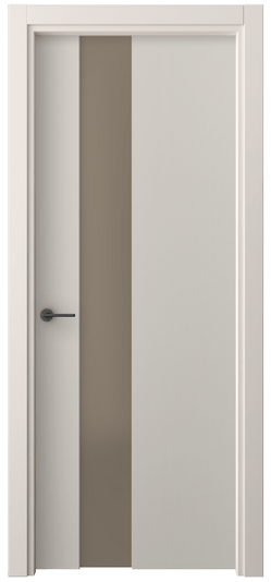 Межкомнатная дверь 4224 ПЭСС БР САТ. Цвет ПЭТ светло-серый. Материал ПЭТ. Коллекция Freedom. Фото. Дверь межкомнатная 4224 ПЭСС БР САТ. Цвет ПЭТ светло-серый. Материал ПЭТ. Коллекция Freedom. Картинка.