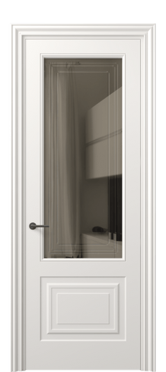 Межкомнатная дверь 8452 МПБЛ БР ГРА. Цвет Матовый пудровый белый. Материал Гладкая эмаль. Коллекция Маскот. Фото. Дверь межкомнатная 8452 МПБЛ БР ГРА. Цвет Матовый пудровый белый. Материал Гладкая эмаль. Коллекция Маскот. Картинка.