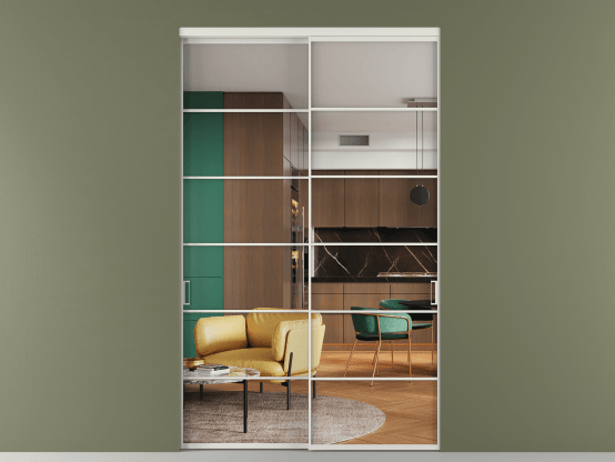 Алюминевая перегородка АЛПР 040.04_АСР_Crystalvision_new. Цвет Алюминий серый. Материал Алюминий в эмали. Коллекция Перегородка Формато внутри проёма 2 створки. Фото. Алюминевая перегородка АЛПР 040.04_АСР_Crystalvision_new. Цвет Алюминий серый. Материал Алюминий в эмали. Коллекция Перегородка Формато внутри проёма 2 створки. Картинка.