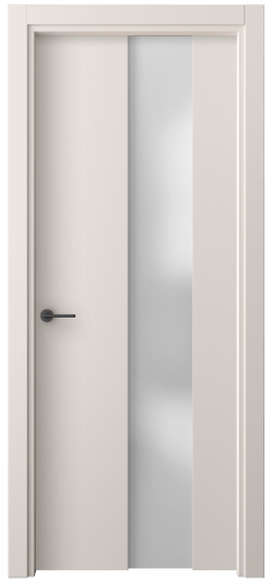 Дверь межкомнатная 4226 СТТБ САТ. Цвет Софт-тач тёплый-белый. Материал Полипропилен. Коллекция Freedom. Картинка.