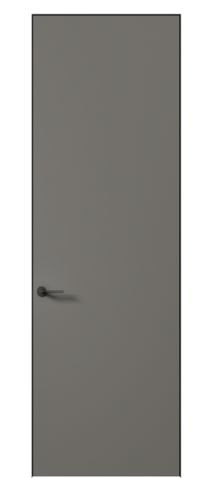 Межкомнатная дверь 0010 МКЛС Матовый классический серый. Цвет Матовый классический серый. Материал Гладкая эмаль. Коллекция Planum Pro. Фото. Дверь межкомнатная 0010 МКЛС Матовый классический серый. Цвет Матовый классический серый. Материал Гладкая эмаль. Коллекция Planum Pro. Картинка.