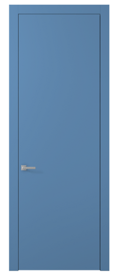 Дверь межкомнатная 0010 - planum NCS S 2040-R80B. Цвет NCS. Материал Гладкая эмаль. Коллекция Planum. Картинка.