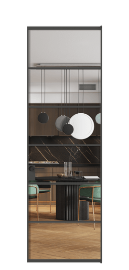 Межкомнатная дверь АЛПЛ040.04 ГР Графитовый Crystalvision. Цвет . Материал Алюминий металлик. Коллекция Формато. Фото. Дверь межкомнатная АЛПЛ040.04 ГР Графитовый Crystalvision. Цвет . Материал Алюминий металлик. Коллекция Формато. Картинка.