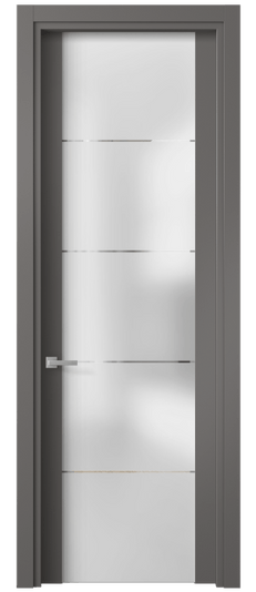 Межкомнатная дверь 4114 МКЛС ГРА. Цвет Матовый классический серый. Материал Гладкая эмаль. Коллекция Planum. Фото. Дверь межкомнатная 4114 МКЛС ГРА. Цвет Матовый классический серый. Материал Гладкая эмаль. Коллекция Planum. Картинка.