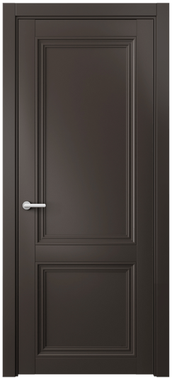 Межкомнатная дверь 2523 МАН. Цвет Матовый антрацит. Материал Гладкая эмаль. Коллекция Центро. Фото. Дверь межкомнатная 2523 МАН. Цвет Матовый антрацит. Материал Гладкая эмаль. Коллекция Центро. Картинка.