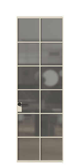 Межкомнатная дверь АЛПЛ040.05 АБСР Серый сатин триплекс. Цвет Алюминий бежево-серый. Материал Алюминий в эмали. Коллекция Формато. Фото. Дверь межкомнатная АЛПЛ040.05 АБСР Серый сатин триплекс. Цвет Алюминий бежево-серый. Материал Алюминий в эмали. Коллекция Формато. Картинка.