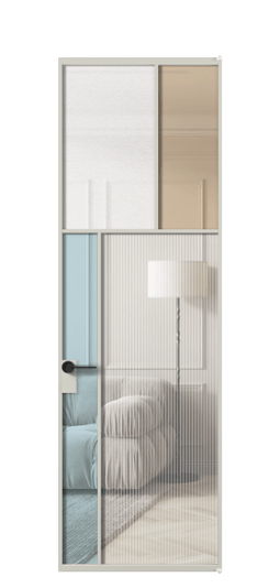 Межкомнатная дверь АЛПЛ041.22 АТСР 4 стекла. Цвет Алюминий тёплый серый. Материал Алюминий в эмали. Коллекция Мозаик. Фото. Дверь межкомнатная АЛПЛ041.22 АТСР 4 стекла. Цвет Алюминий тёплый серый. Материал Алюминий в эмали. Коллекция Мозаик. Картинка.