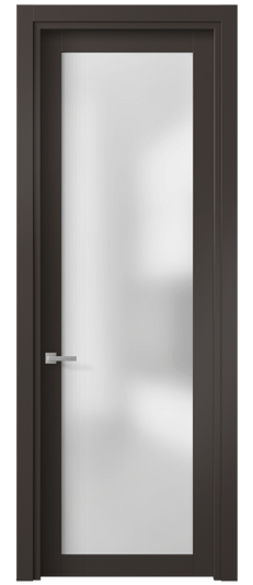 Межкомнатная дверь 2102 МАН САТ. Цвет Матовый антрацит. Материал Гладкая эмаль. Коллекция Планум. Фото. Дверь межкомнатная 2102 МАН САТ. Цвет Матовый антрацит. Материал Гладкая эмаль. Коллекция Планум. Картинка.