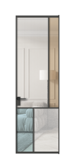 Межкомнатная дверь АЛПЛ041.21 ГР Графитовый 4 стекла. Цвет . Материал Алюминий металлик. Коллекция Мозаик. Фото. Дверь межкомнатная АЛПЛ041.21 ГР Графитовый 4 стекла. Цвет . Материал Алюминий металлик. Коллекция Мозаик. Картинка.