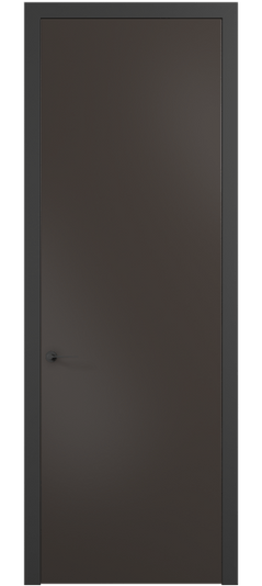 Межкомнатная дверь 0010 АКП МАН. Цвет Матовый антрацит. Материал Гладкая эмаль. Коллекция Планум Про. Фото. Дверь межкомнатная 0010 АКП МАН. Цвет Матовый антрацит. Материал Гладкая эмаль. Коллекция Планум Про. Картинка.