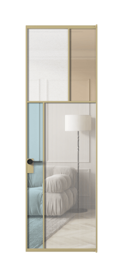 Межкомнатная дверь АЛПЛ041.22 ЗОЛ Золотой 4 стекла. Цвет . Материал Алюминий металлик. Коллекция Мозаик. Фото. Дверь межкомнатная АЛПЛ041.22 ЗОЛ Золотой 4 стекла. Цвет . Материал Алюминий металлик. Коллекция Мозаик. Картинка.