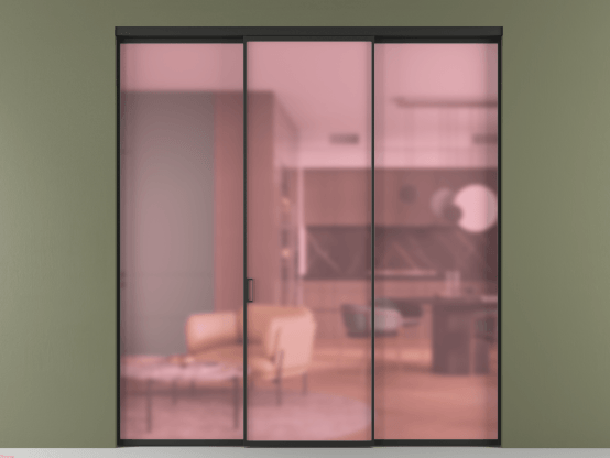 Алюминевая перегородка АЛПР 040.01_ЧРН_САТ РОЗ_new. Цвет Алюминий Черный. Материал Алюминий. Коллекция Перегородка Формато внутри проёма 3 створки. Фото. Алюминевая перегородка АЛПР 040.01_ЧРН_САТ РОЗ_new. Цвет Алюминий Черный. Материал Алюминий. Коллекция Перегородка Формато внутри проёма 3 створки. Картинка.