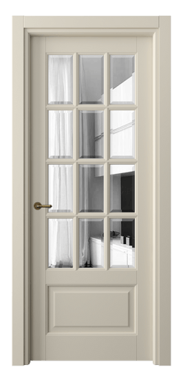 Межкомнатная дверь 6313 МБСР САТ. Цвет Матовый бежево-серый. Материал Гладкая эмаль. Коллекция Тоскана Грильято. Фото. Дверь межкомнатная 6313 МБСР САТ. Цвет Матовый бежево-серый. Материал Гладкая эмаль. Коллекция Тоскана Грильято. Картинка.