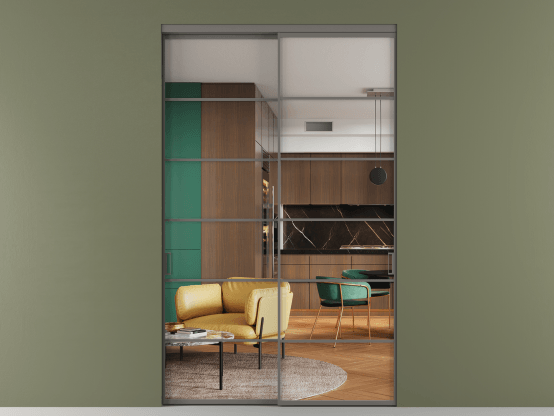 Алюминевая перегородка АЛПР 040.04_АКЛС_Crystalvision_new. Цвет Алюминий классический серый. Материал Алюминий в эмали. Коллекция Перегородка Формато внутри проёма 2 створки. Фото. Алюминевая перегородка АЛПР 040.04_АКЛС_Crystalvision_new. Цвет Алюминий классический серый. Материал Алюминий в эмали. Коллекция Перегородка Формато внутри проёма 2 створки. Картинка.