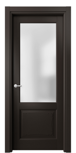 Межкомнатная дверь 6322 БАН САТ. Цвет Бук антрацит. Материал Массив бука эмаль. Коллекция Toscana Elegante. Фото. Дверь межкомнатная 6322 БАН САТ. Цвет Бук антрацит. Материал Массив бука эмаль. Коллекция Toscana Elegante. Картинка.