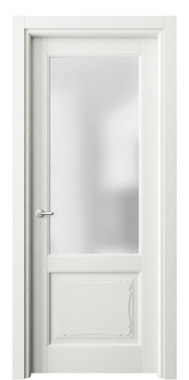 Дверь межкомнатная 6322 БС САТ. Цвет Бук серый. Материал Массив бука эмаль. Коллекция Toscana Elegante. Картинка.