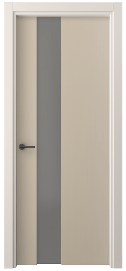 Межкомнатная дверь 4224 ПЭСК СЕР САТ. Цвет ПЭТ серо-коричневый . Материал ПЭТ. Коллекция Freedom. Фото. Дверь межкомнатная 4224 ПЭСК СЕР САТ. Цвет ПЭТ серо-коричневый . Материал ПЭТ. Коллекция Freedom. Картинка.