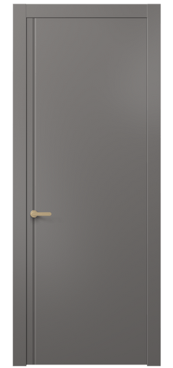 Межкомнатная дверь 8644 МКЛС . Цвет Матовый классический серый. Материал Гладкая эмаль. Коллекция Alba. Фото. Дверь межкомнатная 8644 МКЛС . Цвет Матовый классический серый. Материал Гладкая эмаль. Коллекция Alba. Картинка.