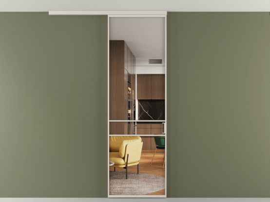 Алюминевая перегородка АЛПР 040.02_АОС_Crystalvision_new. Цвет Алюминий облачно-серый. Материал Алюминий в эмали. Коллекция Перегородка Формато вдоль стены на потолок 1 створка. Фото. Алюминевая перегородка АЛПР 040.02_АОС_Crystalvision_new. Цвет Алюминий облачно-серый. Материал Алюминий в эмали. Коллекция Перегородка Формато вдоль стены на потолок 1 створка. Картинка.