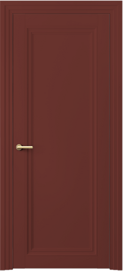 Дверь межкомнатная 2501 Оксид красный RAL 3009. Цвет RAL. Материал Гладкая эмаль. Коллекция Centro. Картинка.