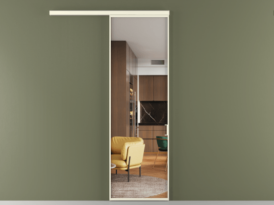 Алюминевая перегородка АЛПР 040.01_АМБ_Crystalvision_new. Цвет Алюминий молочно-белый. Материал Алюминий в эмали. Коллекция Перегородка Формато вдоль стены 1 створка. Фото. Алюминевая перегородка АЛПР 040.01_АМБ_Crystalvision_new. Цвет Алюминий молочно-белый. Материал Алюминий в эмали. Коллекция Перегородка Формато вдоль стены 1 створка. Картинка.