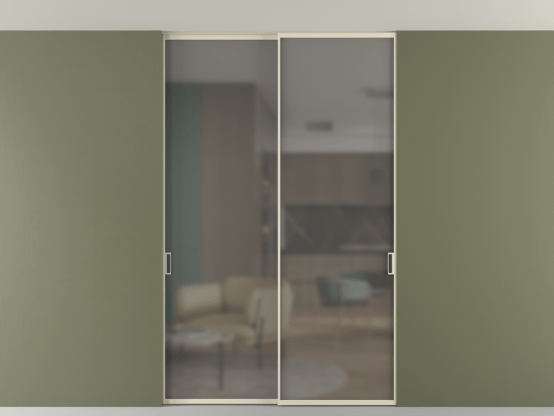 Алюминевая перегородка vn2_01 Алюминий бежево-серый Серый сатин матовое. Цвет Алюминий бежево-серый. Материал Алюминий в эмали. Коллекция Перегородка Формато внутри проёма скрытое крепление в потолок 2 створки. Фото. Алюминевая перегородка vn2_01 Алюминий бежево-серый Серый сатин матовое. Цвет Алюминий бежево-серый. Материал Алюминий в эмали. Коллекция Перегородка Формато внутри проёма скрытое крепление в потолок 2 створки. Картинка.