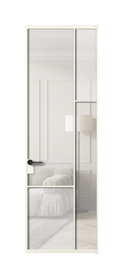 Межкомнатная дверь АЛПЛ041.12 АЖМ Рифлёное стекло "Дюна" + Фактурное стекло "Лёд". Цвет Алюминий жемчужный. Материал Алюминий в эмали. Коллекция Мозаик. Фото. Дверь межкомнатная АЛПЛ041.12 АЖМ Рифлёное стекло "Дюна" + Фактурное стекло "Лёд". Цвет Алюминий жемчужный. Материал Алюминий в эмали. Коллекция Мозаик. Картинка.