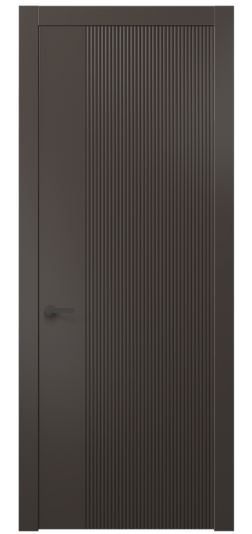 Межкомнатная дверь 8623 МАН . Цвет Матовый антрацит. Материал Гладкая эмаль. Коллекция Dune. Фото. Дверь межкомнатная 8623 МАН . Цвет Матовый антрацит. Материал Гладкая эмаль. Коллекция Dune. Картинка.