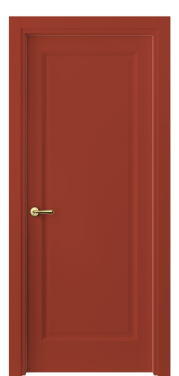 Дверь межкомнатная 1401 NCS S 3050-Y80R. Цвет NCS. Материал Гладкая эмаль. Коллекция Galant. Картинка.