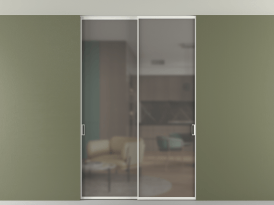 Алюминевая перегородка vn2_01 Алюминий светло-серый Серый сатин матовое. Цвет Алюминий светло-серый. Материал Алюминий в эмали. Коллекция Перегородка Формато внутри проёма скрытое крепление в потолок 2 створки. Фото. Алюминевая перегородка vn2_01 Алюминий светло-серый Серый сатин матовое. Цвет Алюминий светло-серый. Материал Алюминий в эмали. Коллекция Перегородка Формато внутри проёма скрытое крепление в потолок 2 створки. Картинка.