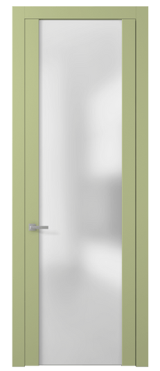 Дверь межкомнатная 4114 - planum NCS S 1515-G60Y. Цвет NCS. Материал Гладкая эмаль. Коллекция Planum. Картинка.