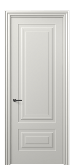 Дверь межкомнатная 8441 МСР. Цвет Матовый серый. Материал Гладкая эмаль. Коллекция Mascot. Картинка.